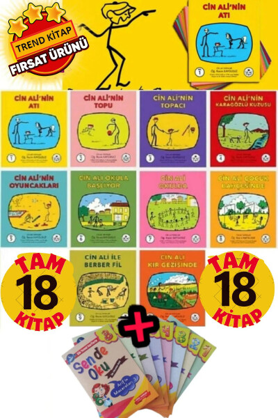 Серия книг «Джин Али» 10 книг - CAY CIN ALI YAYINLARI