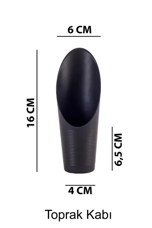 Serinova Kaktus Ekish To'plami 4 Donadan Tuproq Idish Kuyish Cho'pon Ildizni Chiqarish Teshik Ochish - 4