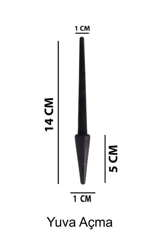 Serinova Kaktus Ekish To'plami 4 Donadan Tuproq Idish Kuyish Cho'pon Ildizni Chiqarish Teshik Ochish - 5