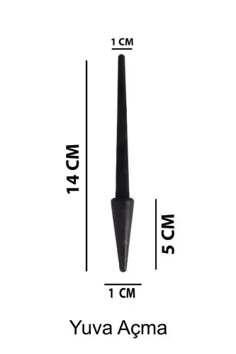 Serinova Kaktus Ekish To'plami 4 Donadan Tuproq Idish Kuyish Cho'pon Ildizni Chiqarish Teshik Ochish - 5