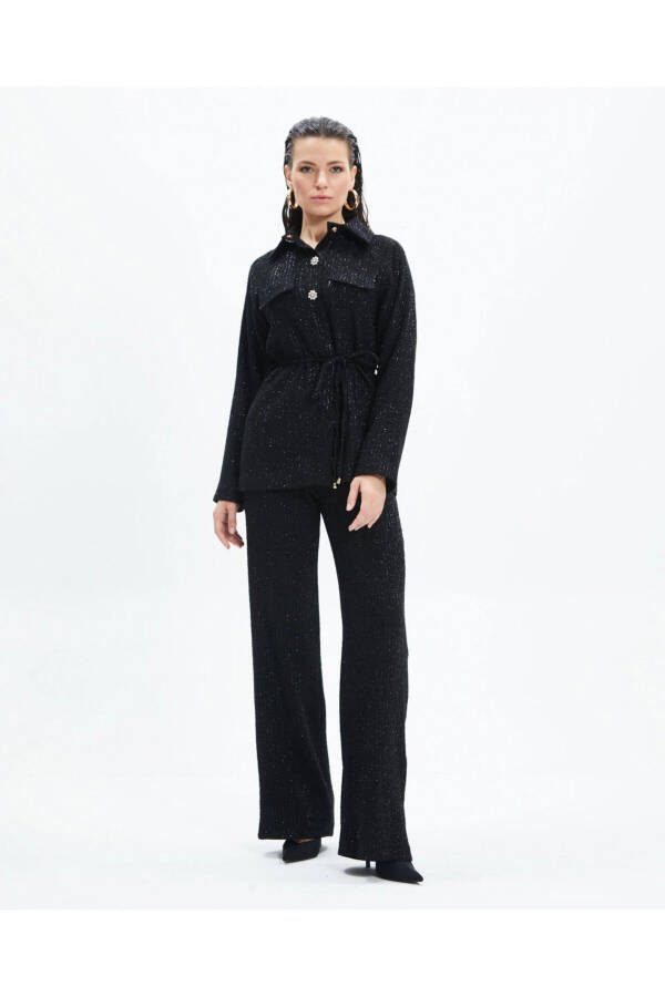 Serpil Black Women's Suit 39168 - 1