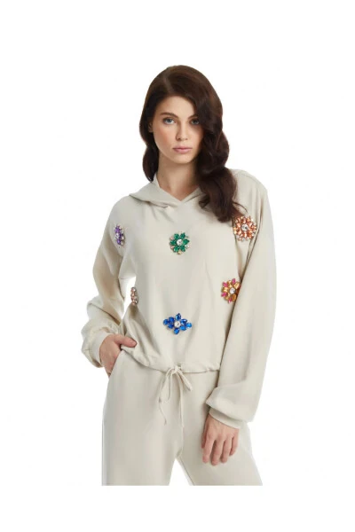 Serpil Women's Beige Suit 39002 - 3