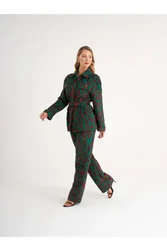 Serpil Women's Green Suit 39493 - SERPIL (1)