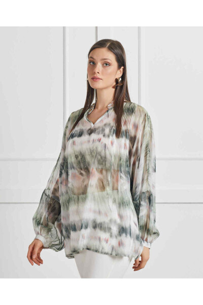 Serpil Women's Khaki Shirt 33886 - SERPİL