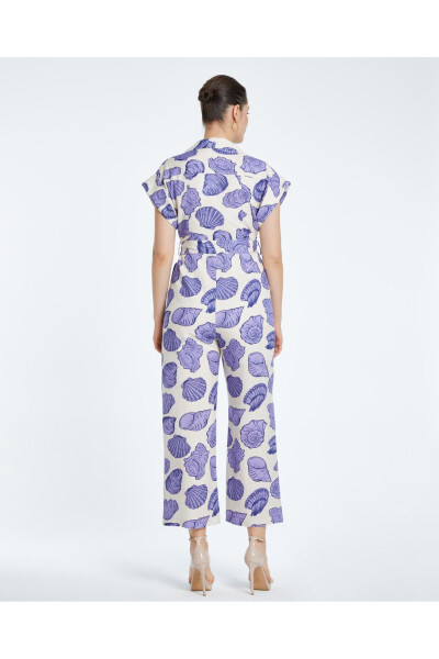 Serpil Women's Lilac Jumpsuit 38294 - 4