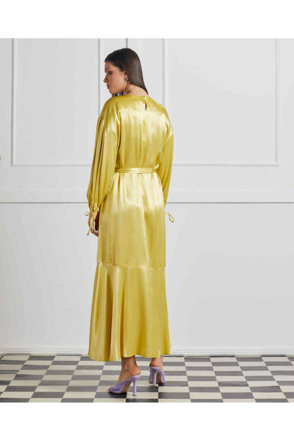 Serpil Women's Yellow Dress 34064 - 3
