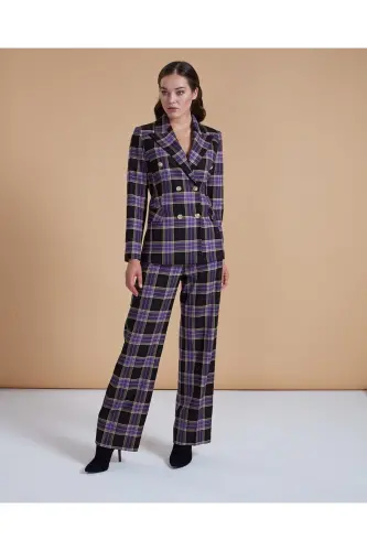 Serpil Женская фиолетовая куртка 31146 - 1