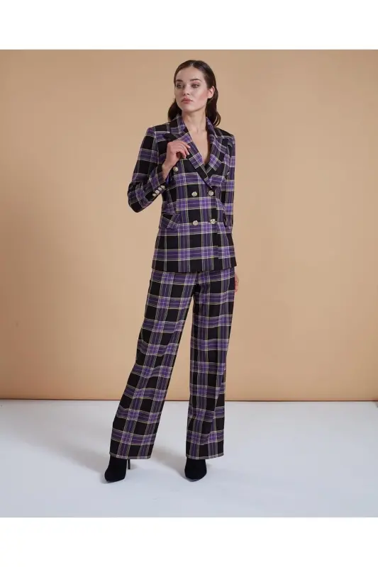 Serpil Женская фиолетовая куртка 31146 - 2