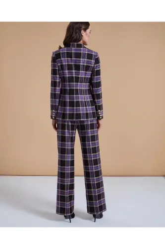 Serpil Женская фиолетовая куртка 31146 - 4