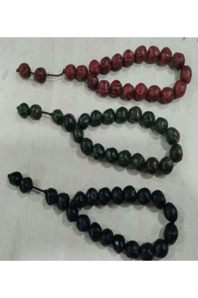 Sertifikatlangan Andız Tasbeh - OSMANLI DOĞAL TAŞ