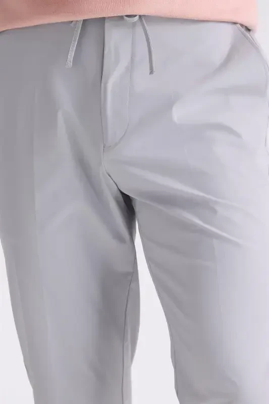 Серые джоггеры Comfort Fit с эластичной талией - 3