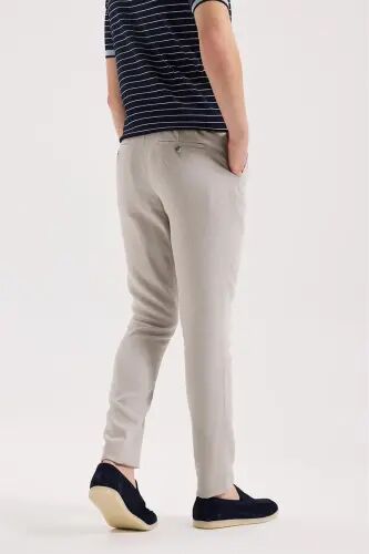 Серые спортивные брюки Comfort Fit на резинке - 4