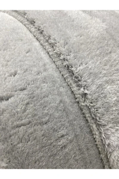 Серый коврик для ванной, комплект из 2 предметов - SARAR (1)