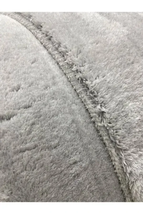 Серый коврик для ванной, комплект из 2 предметов - 2