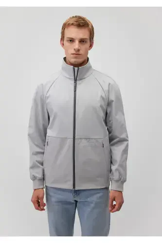 Серый пиджак с лацканами, regular fit. - MAVI (1)