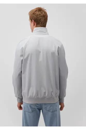 Серый пиджак с лацканами, regular fit. - 3