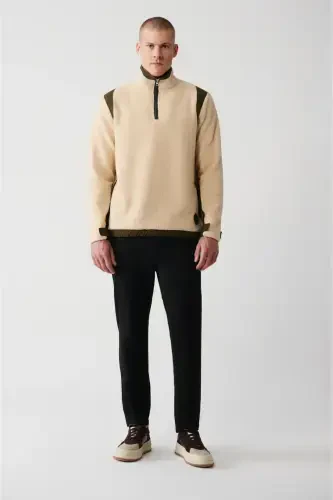 Серый плюшевый свитер - 6