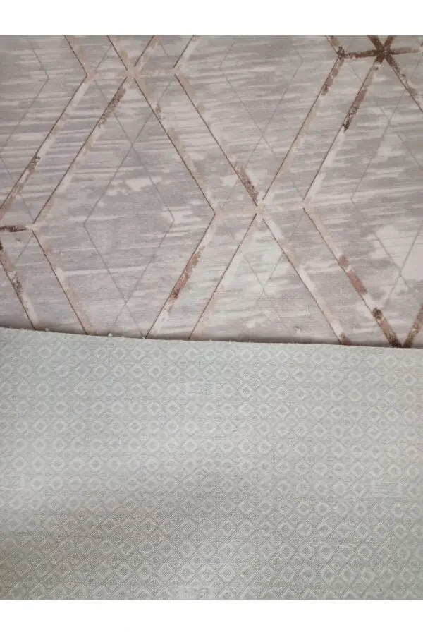 Серый современный мягкий моющийся нескользящий всесезонный коврик для гостиной, ванной, балкона, комнаты отдыха - 3