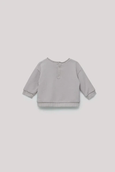 Серый свитер для мальчика BG Store - LAYETTE (1)