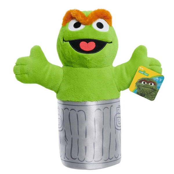 Sesame Street Large Plush Oscar the Grouch, Kids Toys for Ages 18+ Months - SESAME STREET