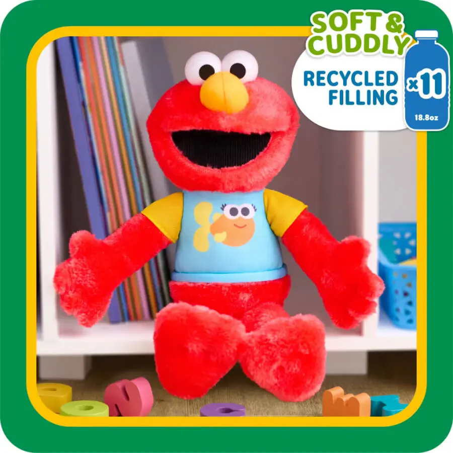 Sesame Street Sing-Along Plush Elmo Baby and Toddler Toys - 2