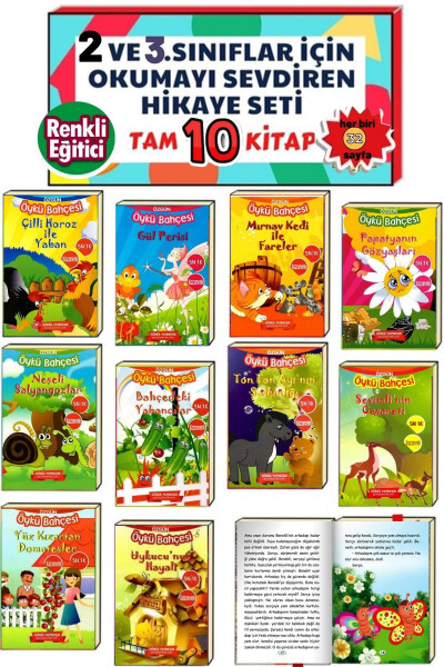 Set of 10 Beautiful Story Books for 2nd and 3rd Graders - 2