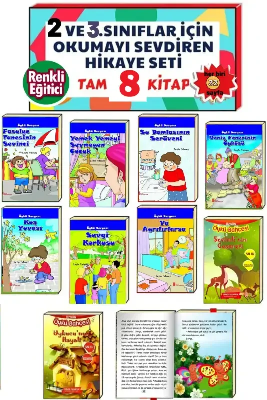 Set of 10 Beautiful Story Books for 2nd and 3rd Graders - 1