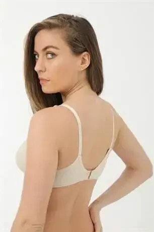 Set of 3 Skin Maternity Bras Unwired Cotton Spandex - 7