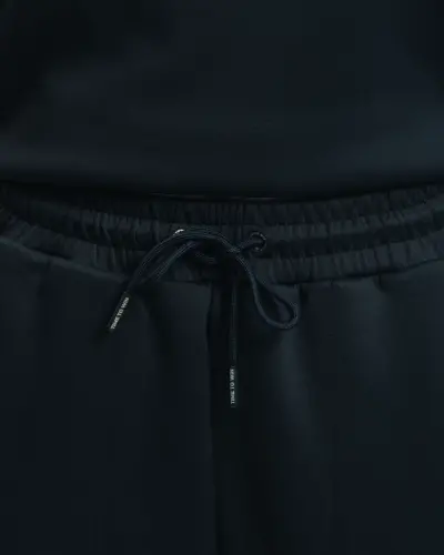 Set of sweatshirt half-zip and cargo pants - BLACK - 18