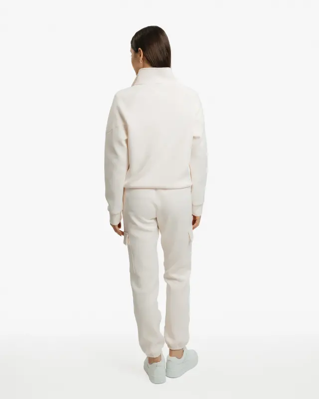 Set of sweatshirt half-zip and cargo pants - MOCCASIN - 11