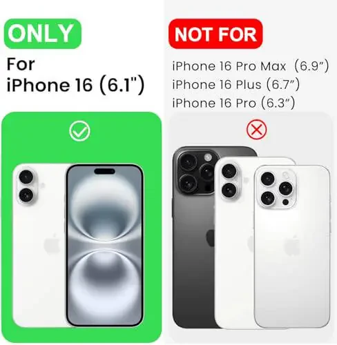 SEVGI 3000 iPhone 16 holati uchun mo‘ljallangan, Premium silikonli [Yumshoq tirnalmaydigan mikro tolali astarli] Erkaklar, ayollar va qizlar uchun zarbaga chidamli himoyaviy telefon qobig‘i 6.1, Stone - 6