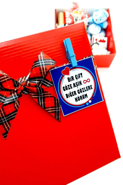 Sevgiliye Hediye Sevgili Kombini Kırmızı Kutuda Romantik Doğum Günü Yıldönümü Hediyesi 1yaslı4ahenk - HEDIYEKOMBINI (1)