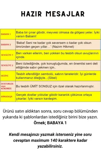 Sevgiliye Özel Mesajlı Ateşi Kehribar Tesbih - Isme Özel 7x11 Mm Kesme Tespih - Ahşap Kutulu - Kırmzı Siyah Kesme - VIP KEHRIBAR (1)