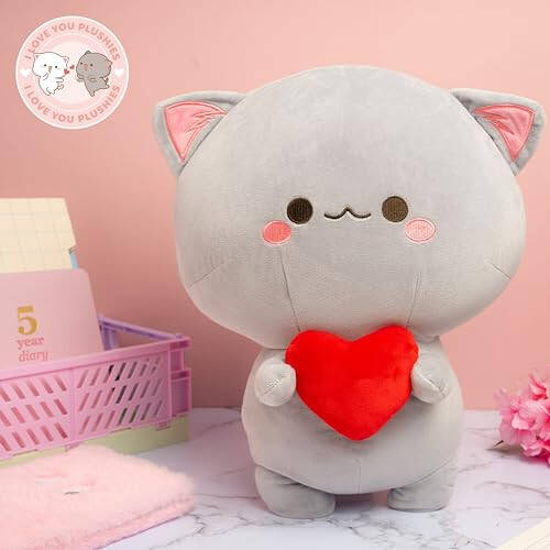 Sevimli Mushuk Plush O'yinchoq - 13,5