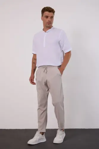 Сезонные джоггеры с легким свободным кроем - 8