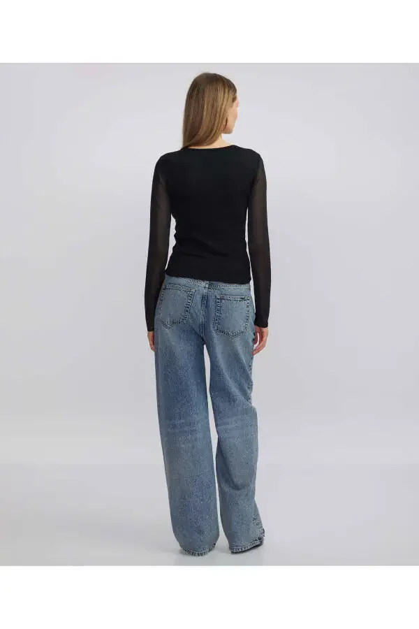 Shaffof aralash triko - 21