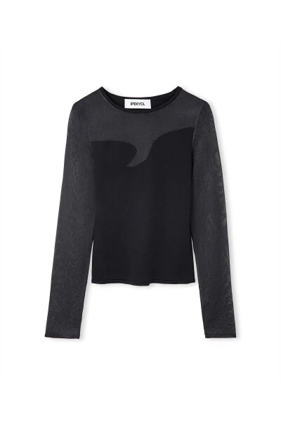 Shaffof aralash triko - 10