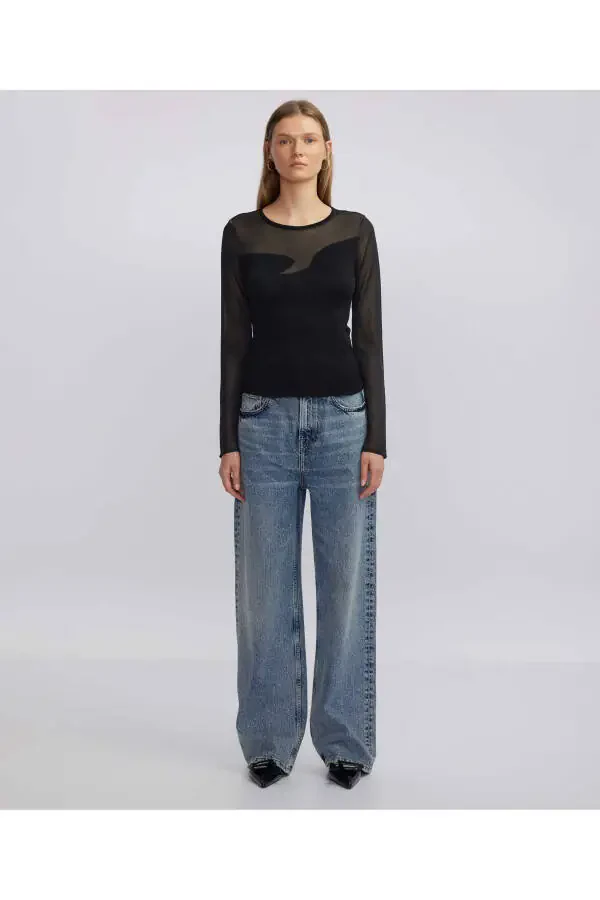 Shaffof aralash triko - 13