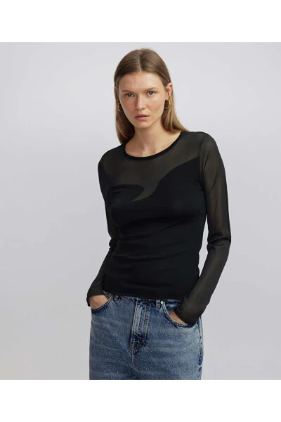 Shaffof aralash triko - 1