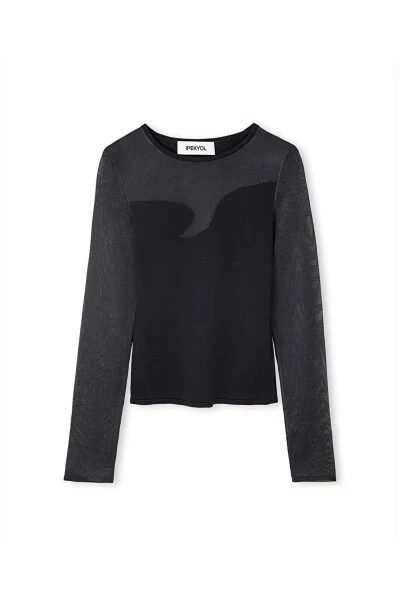 Shaffof aralash triko - 3