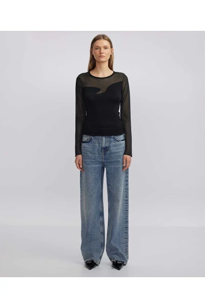 Shaffof aralash triko - 6