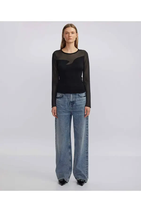 Shaffof aralash triko - 6