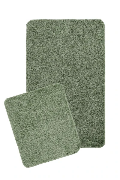 Shaggy Curly Rug Non-Slip Base 2-Piece Set Bath Rug Mat Set 50x60 - 60x100 - 3
