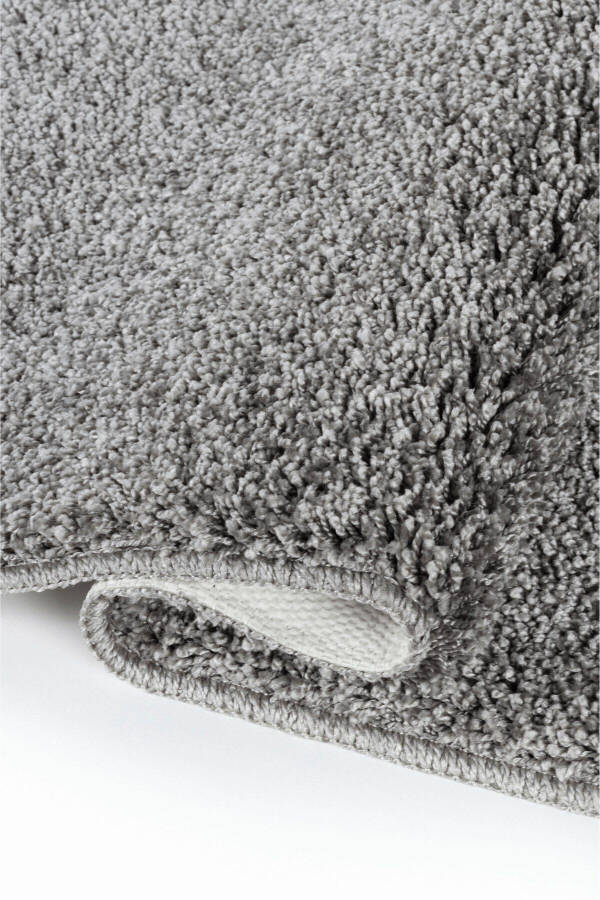 Shaggy Qirqich Halı Sirpanmas Tabanli 2-ta Set Banyuxona Halisi Paspas Seti 50x60 - 60x100 - 3
