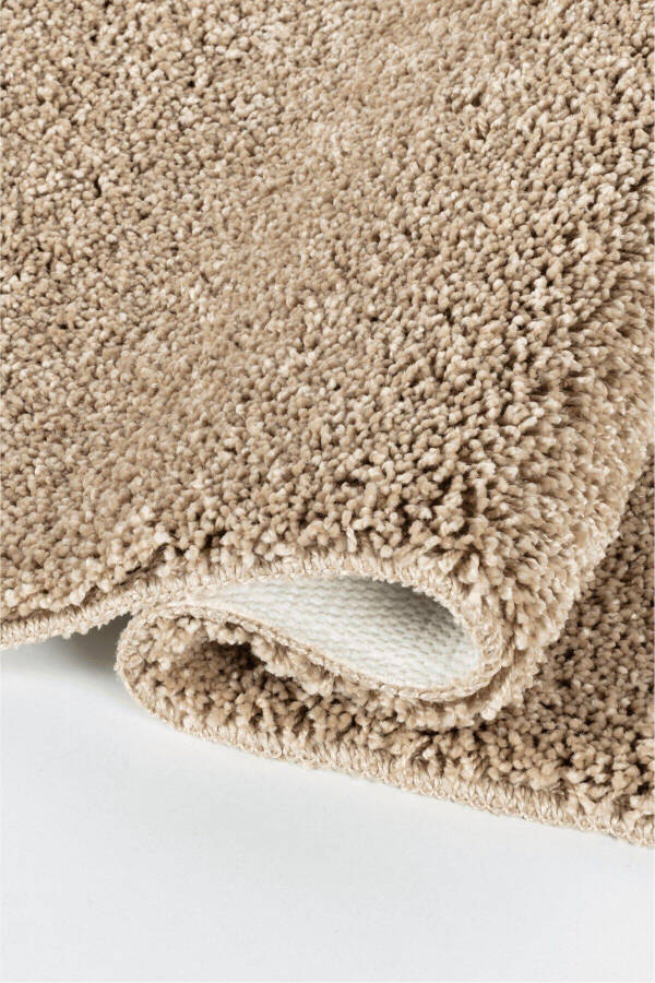 Shaggy Qirqil Gilinmish Sirpanmas Yumshoq Taglikli 2 Donali Hammam Gilami Paspas Seti 50x60 - 60x100 - 2