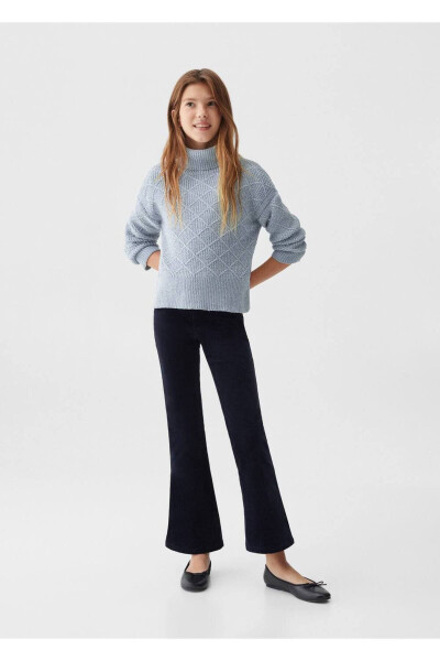 Shaggy Sweater - MANGO KIDS (1)