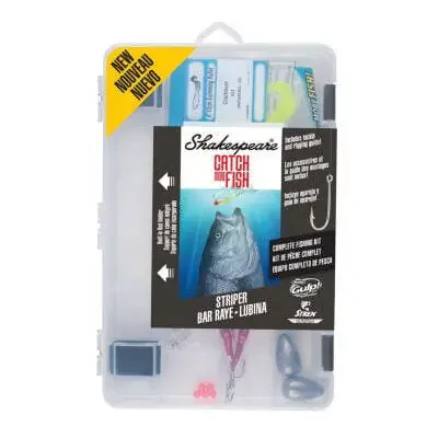 Shakespeare Catch More Fish Striper Spinning Fishing Combo - 6
