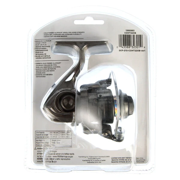 Shakespeare Contender Spinning Fishing Reel - 3