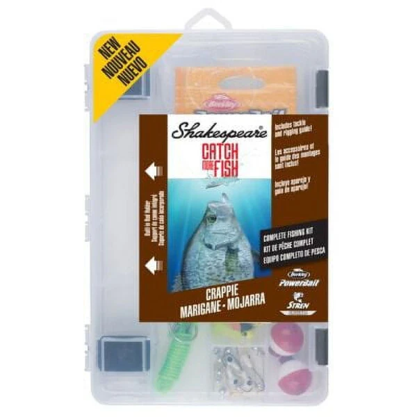 Shakespeare Catch More Fish Crappie Spinning Fishing Combo - 4