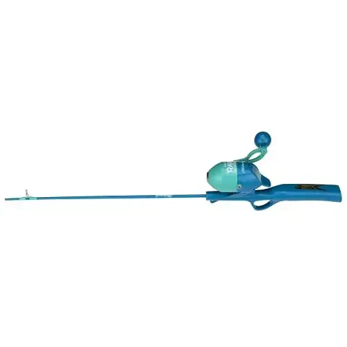 Shakespeare Youth Fishing Rod and Spincast Reel Kits, Disney Raya and the Last Dragon - 7